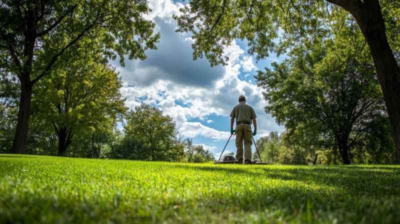 Local Landscape Groundskeeping pros at work